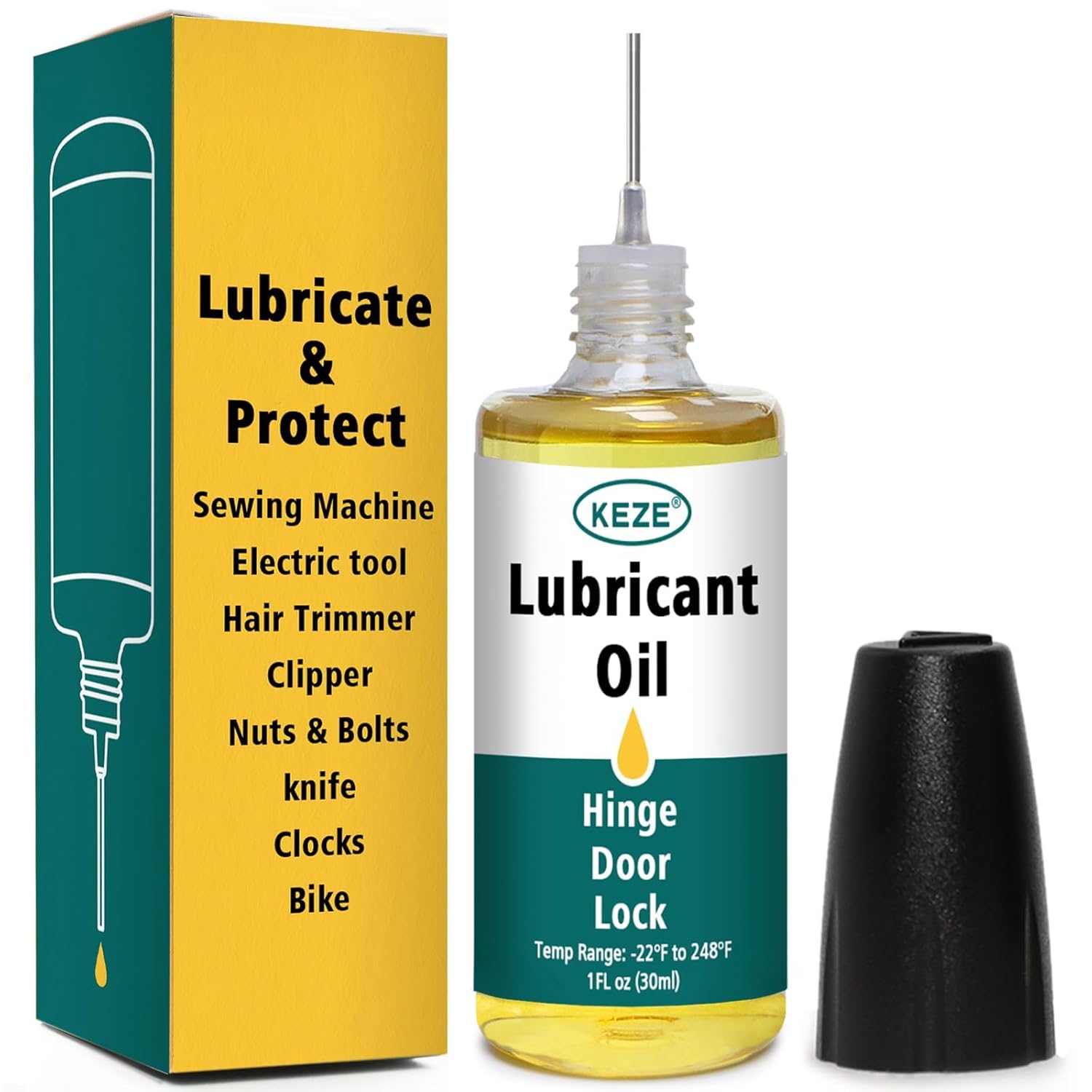 Bisagras ajustables de puerta y spray lubricante